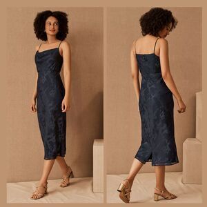 NWT BHLDN Hutch Kinsey Blue Midi Dress - Size 6